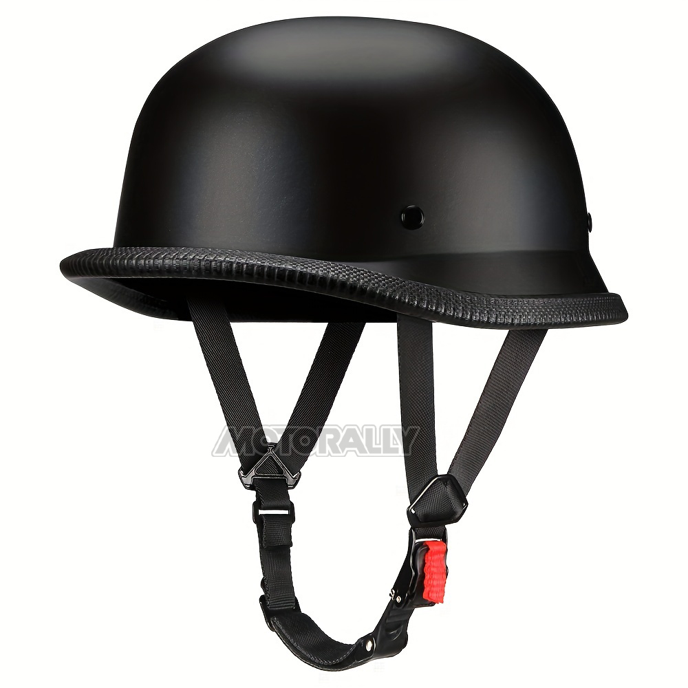 Vintage Open Face Retro Helmet - หมวกกันน็อคมอเตอร์ไซค์ หมวกกันน็อคสไตล์วินเทจ หมวกกันน็อคแบบเปิดหน้า หมวกกันน็อคครึ่งใบสไตล์เรโทร สำหรับนักขี่มอเตอร์ไซค์ มาตรฐาน