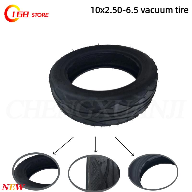 Scooter Parts - ยางนอกแบบไม่ใช้ยางในสำหรับสกู๊ตเตอร์ไฟฟ้าพับได้ INMOTION L9 ล้อสเก็ตบอร์ด ขนาด 10x2.50-6.5