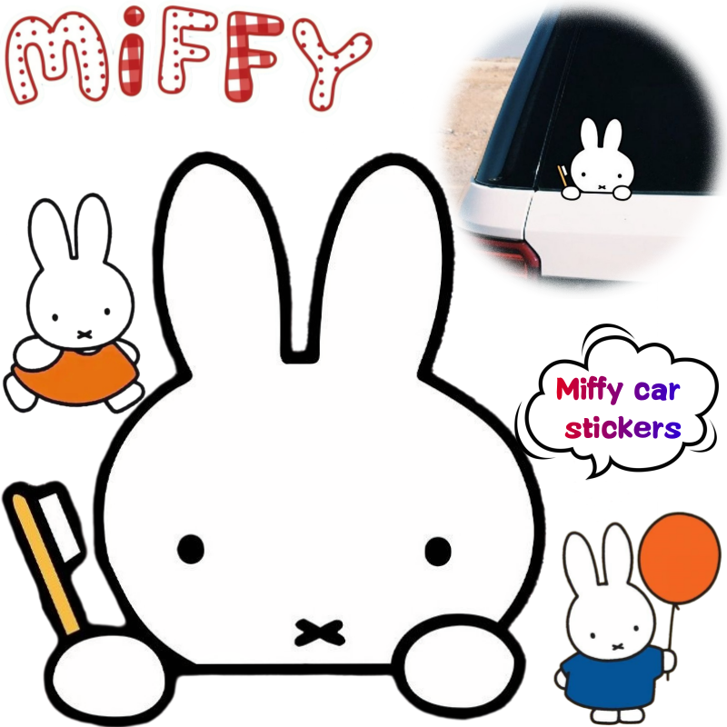 สติ๊กเกอร์ติดรถยนต์มิฟฟี่ แรบบ - Atv Parts บทวิจารณ์และราคา