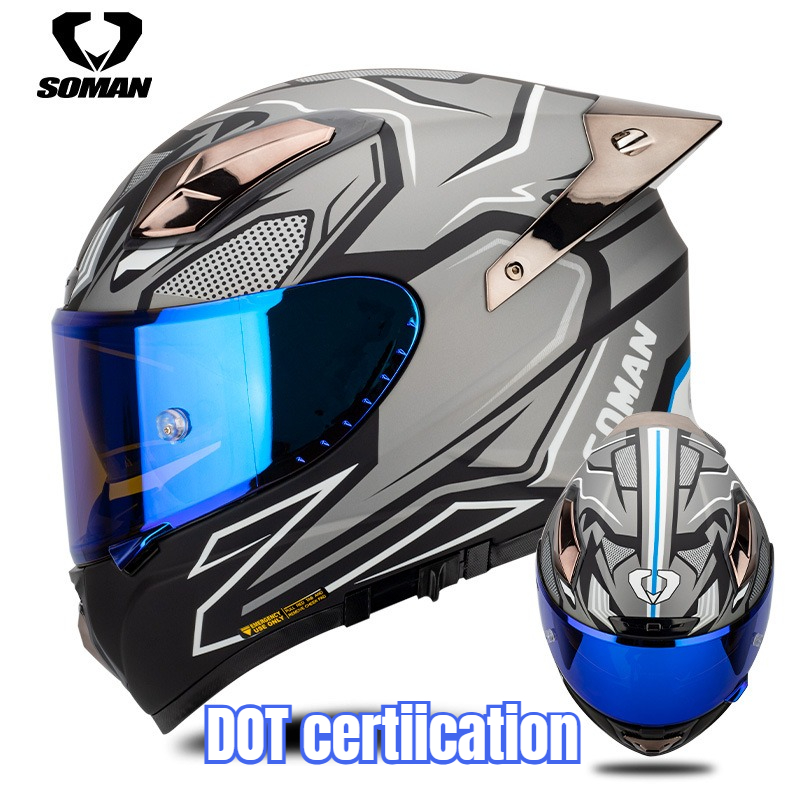 โซแมนหมวกกันน็อคมอเตอร์ไซค์ คา - Carbon Fiber Lightweight Motorcycle Helmet บทวิจารณ์และราคา