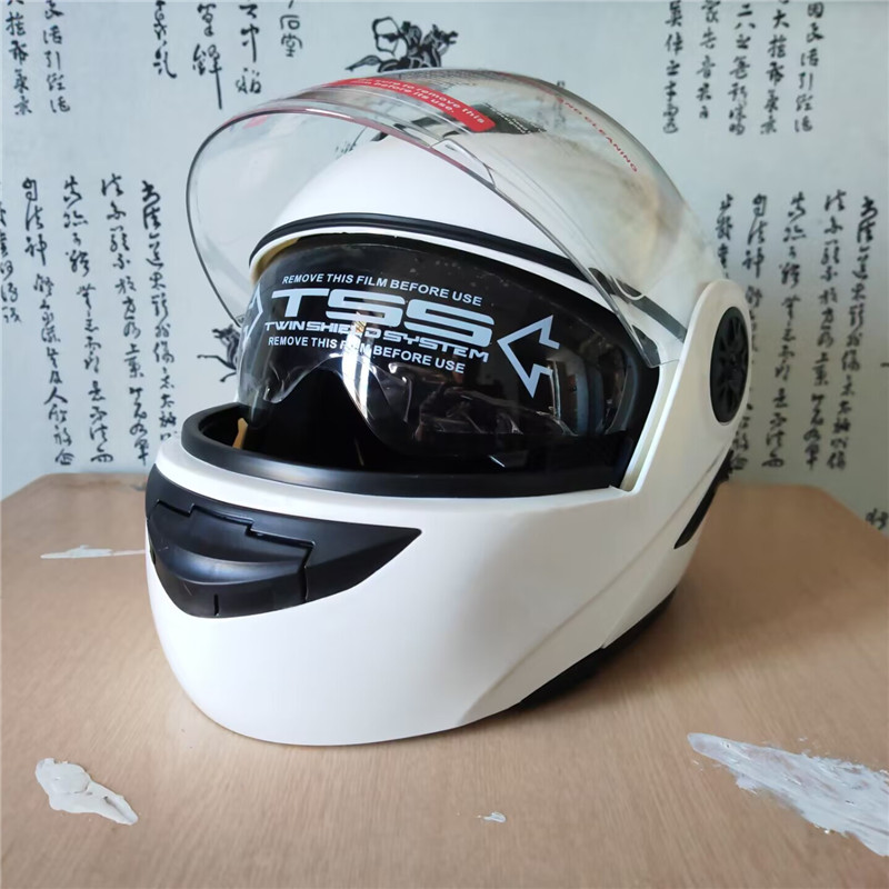หมวกกันน็อคแบบเปิดคางสำหรับรถจ - Motorcycle Helmet Inner Sun Visor Lens บทวิจารณ์และราคา