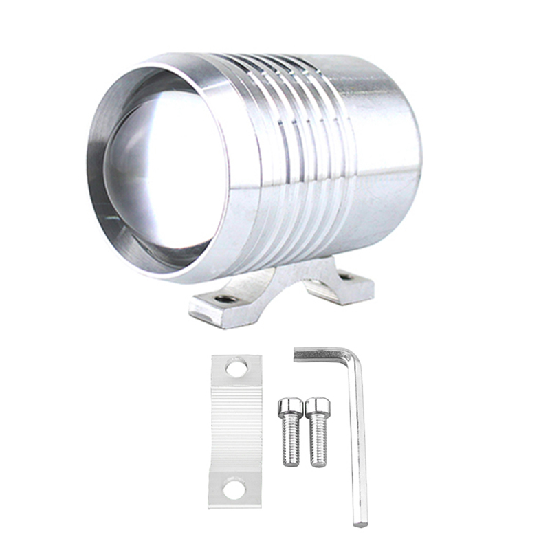 ไฟสปอร์ตไลท์มอเตอร์ไซค์ U2 สำห - Universal Motorcycle Led Headlight Projector บทวิจารณ์และราคา