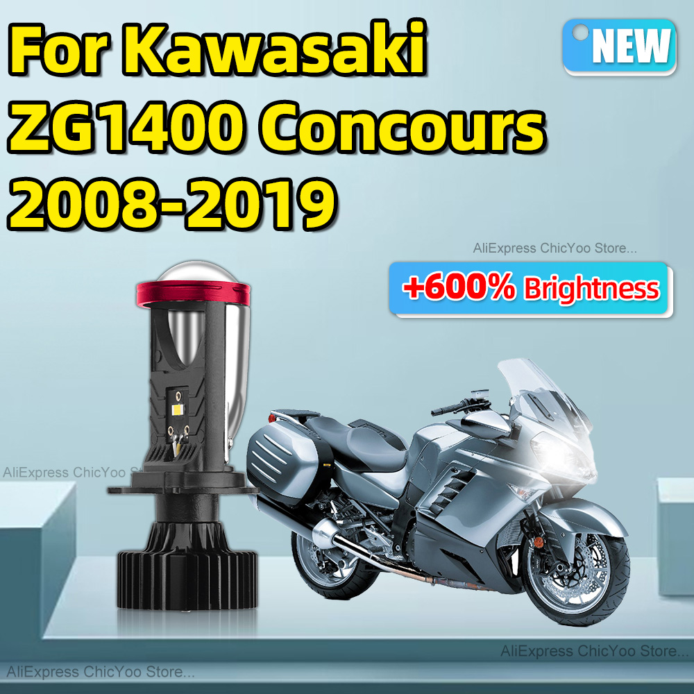 สำหรับ Kawasaki ZG1400 concour - Universal Motorcycle Led Headlight Projector บทวิจารณ์และราคา