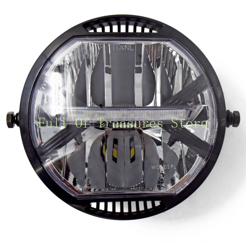 ไฟหน้ามอเตอร์ไซค์ LED สไตล์โมเ - Universal Motorcycle Led Headlight Projector บทวิจารณ์และราคา