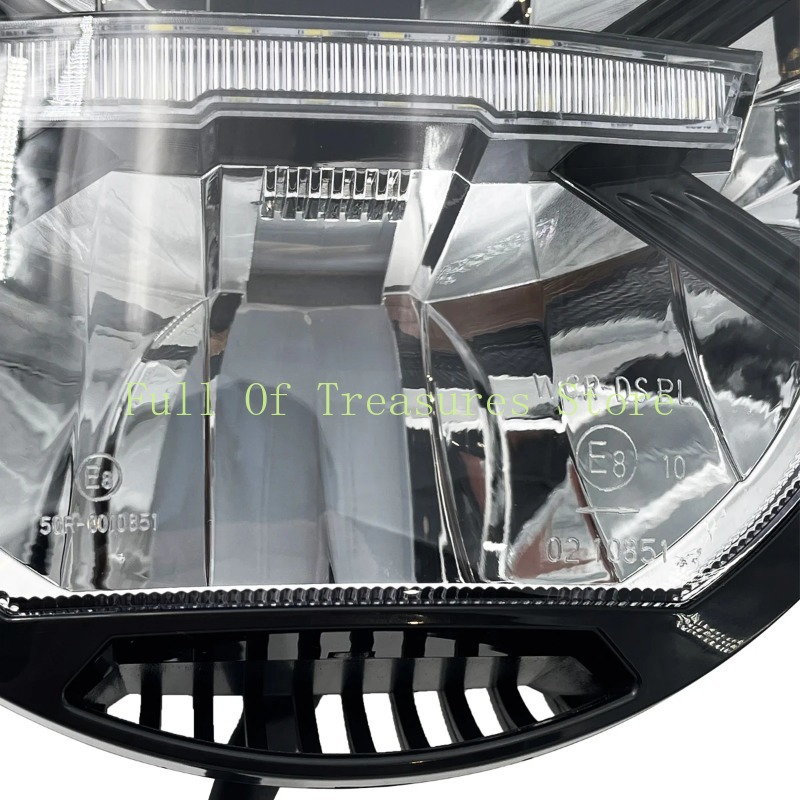 ไฟหน้ามอเตอร์ไซค์ LED สไตล์โมเ - Universal Motorcycle Led Headlight Projector บทวิจารณ์และราคา