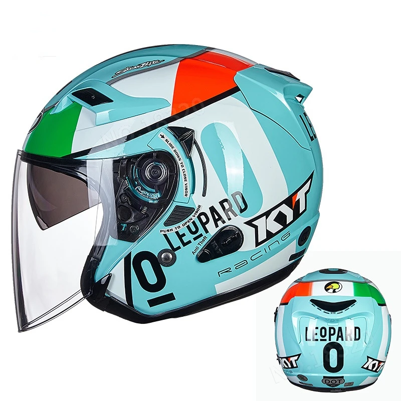 Kyt หมวกกันน็อคมอเตอร์ไซค์เจ็ท - Vintage Open Face Retro Helmet บทวิจารณ์และราคา