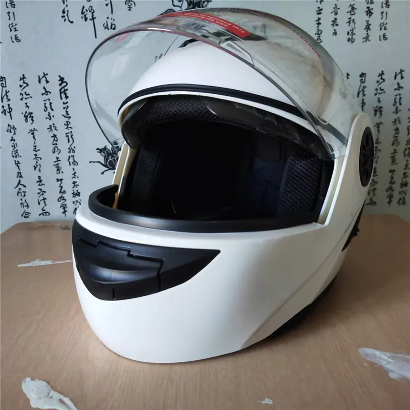 หมวกกันน็อคแบบเต็มหน้าสำหรับรถ - Motorcycle Helmet Inner Sun Visor Lens บทวิจารณ์และราคา