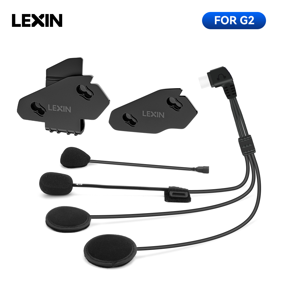 LEXIN-G2 ชุดหูฟังอินเตอร์คอมรถ - Universal Motorcycle Helmet Intercom Headset บทวิจารณ์และราคา