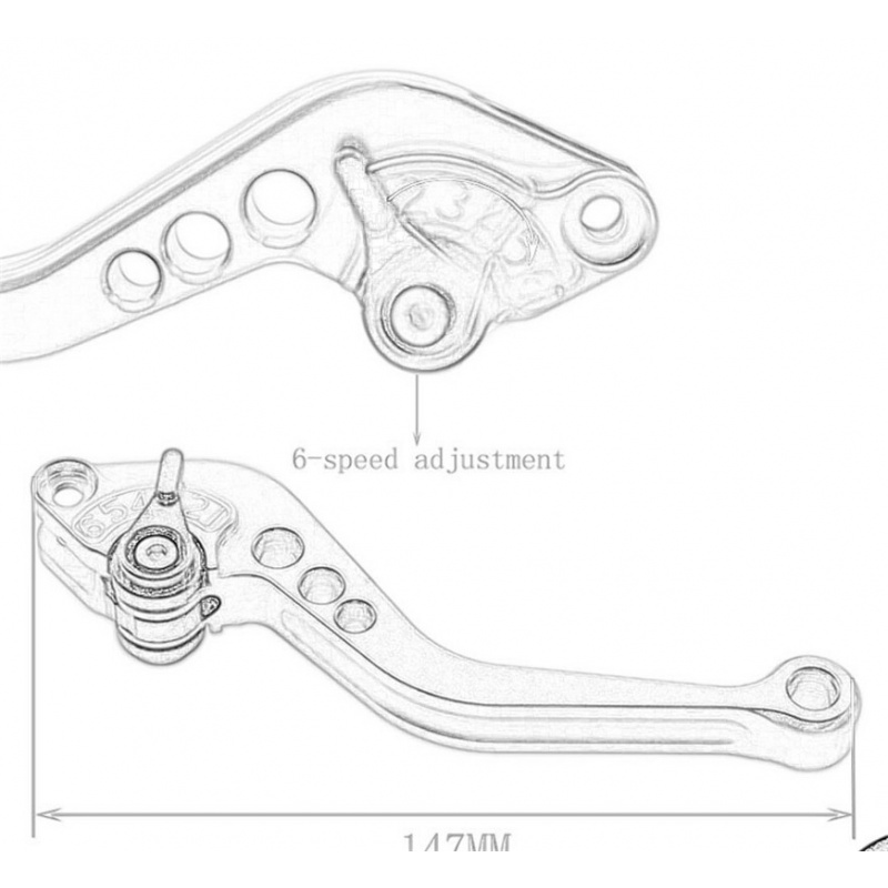 สำหรับรถมอเตอร์ไซค์ BMW S1000R - Cnc Aluminum Adjustable Brake Clutch Levers บทวิจารณ์และราคา