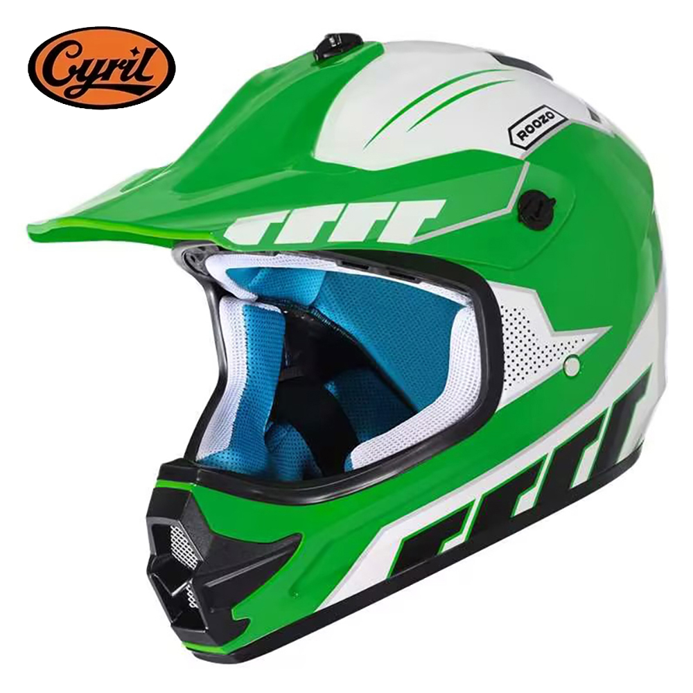 ชุดอุปกรณ์มอเตอร์ครอสสำหรับเด็ - Off Road Motocross Helmet Goggles Set บทวิจารณ์และราคา